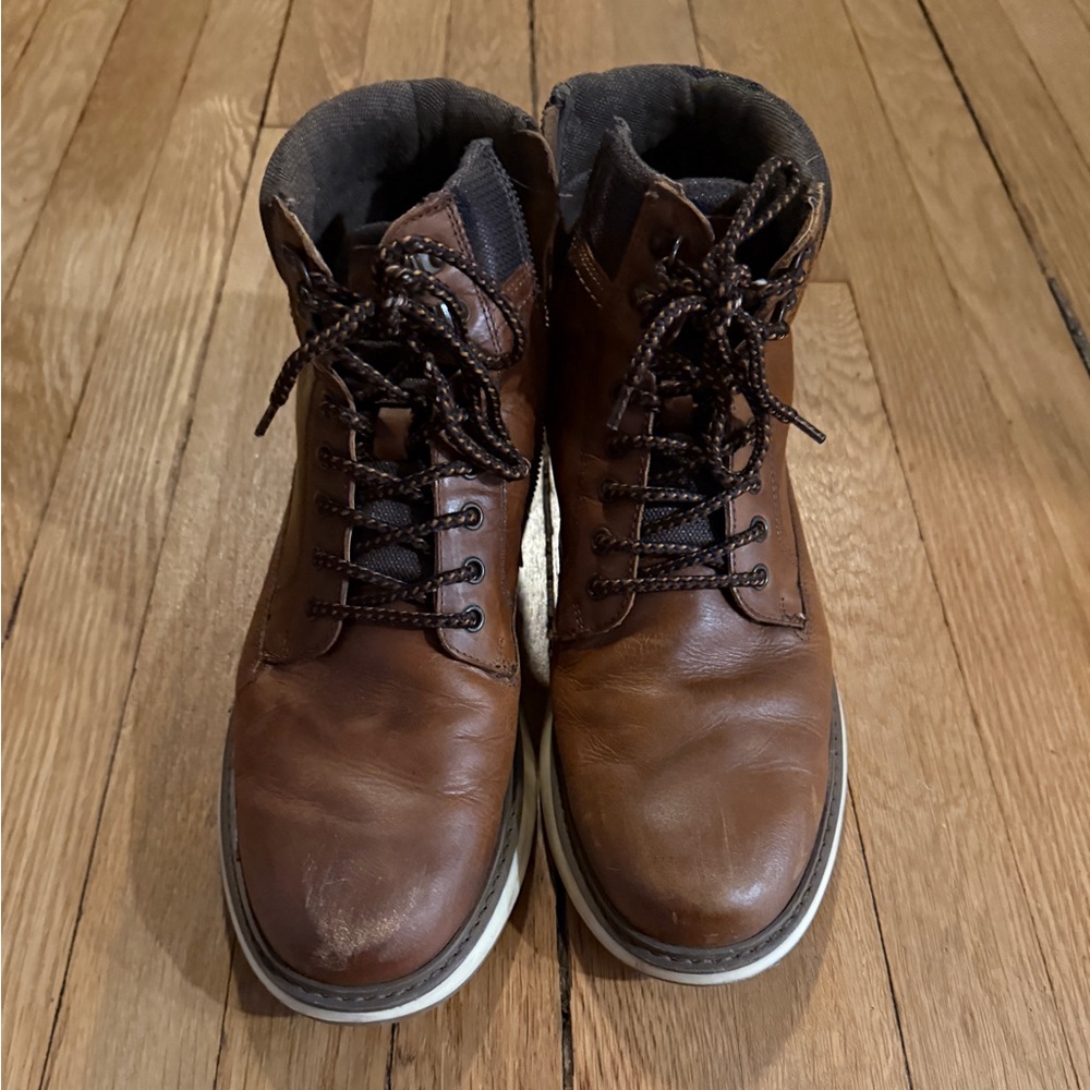 Men's Brown Leather Boots